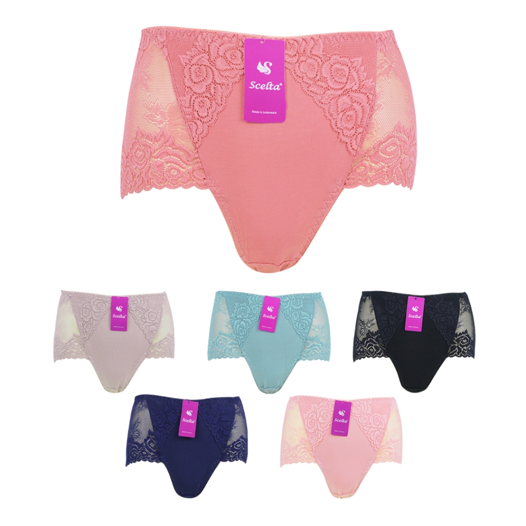 Scelta - Celana Dalam Wanita Renda Semi Transparan Nyaman Lembut Cd Sce 1240 thumbnail 2