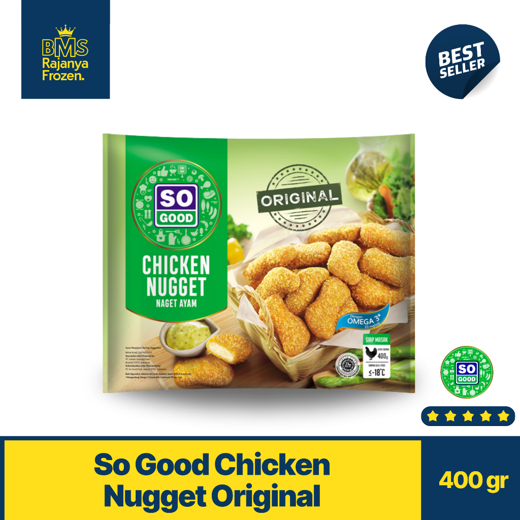 

So Good Chicken Nugget Original 400gr