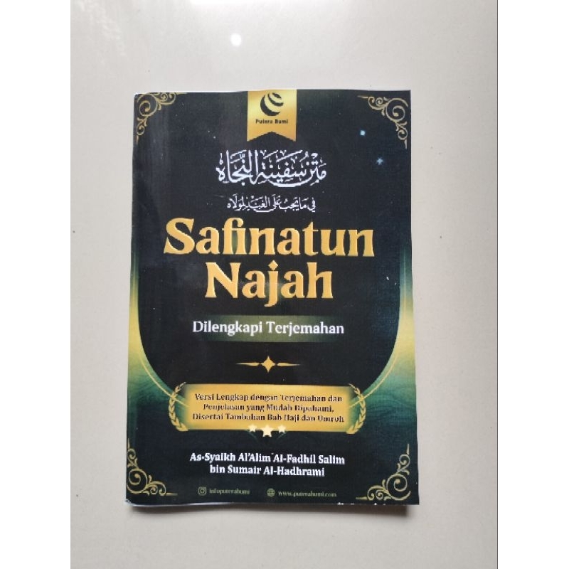 Safinatun najah dilengkapi terjemahan