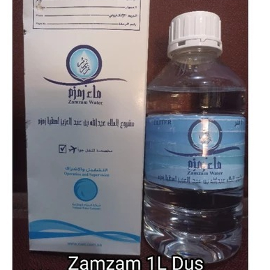 

Air zam zam asli kemasan 1 LITER 100% original