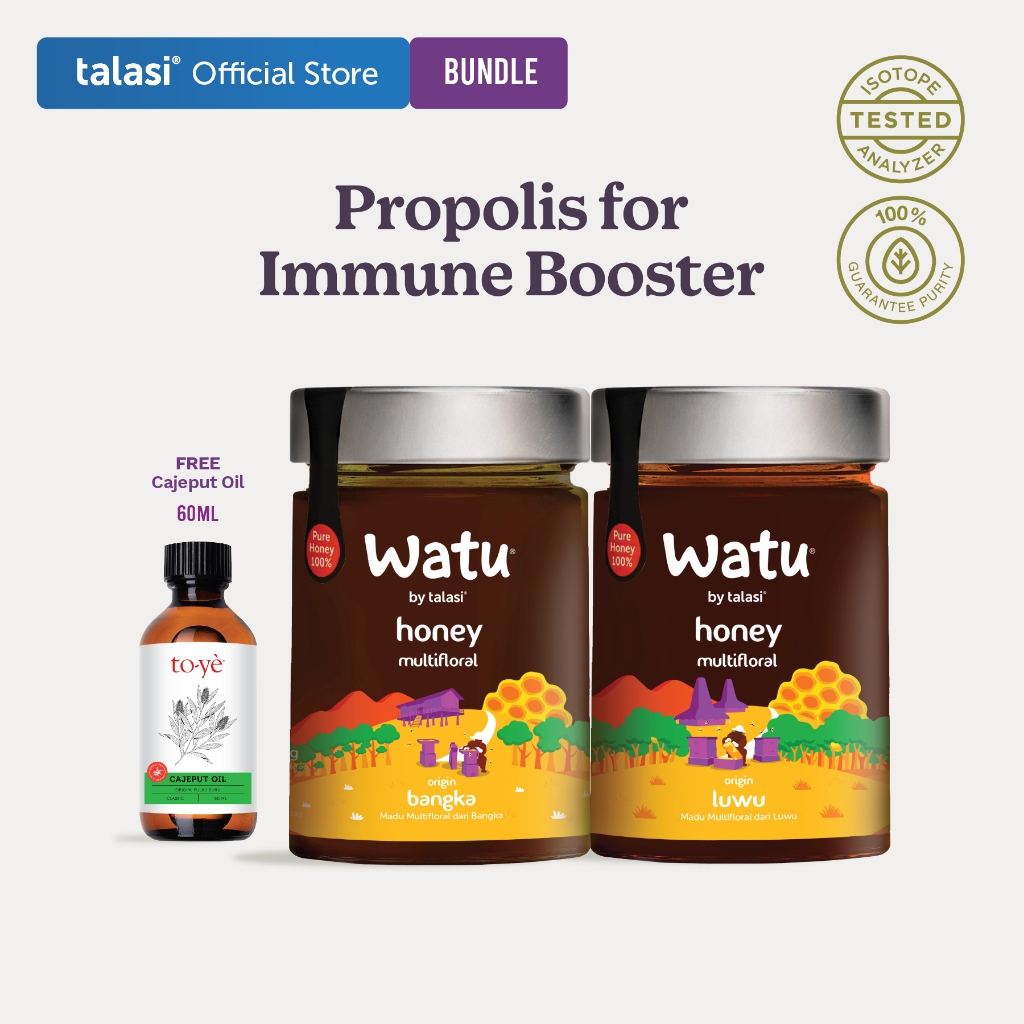 

Propolis Booster - Bangka & Luwu FREE Cajeput Oil