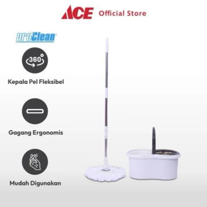 Ace Proclean Set Spin Dry Mop