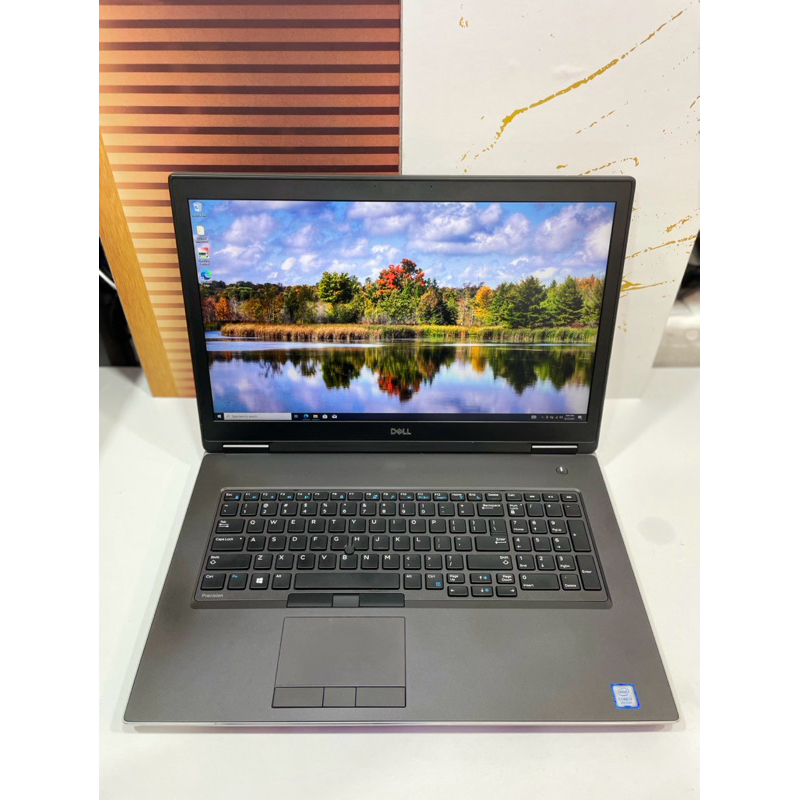 Laptop gaming dell precision 7740 core i7 gen 9 Ram 16gb ssd 1 tera dual vga (nvidia quadro rtx 3000