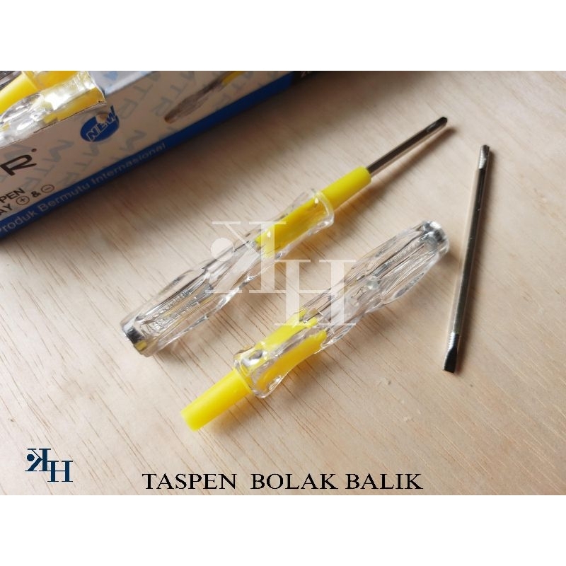 OBENG TASPEN ALIRAN LISTRIK BOLAK BALIK