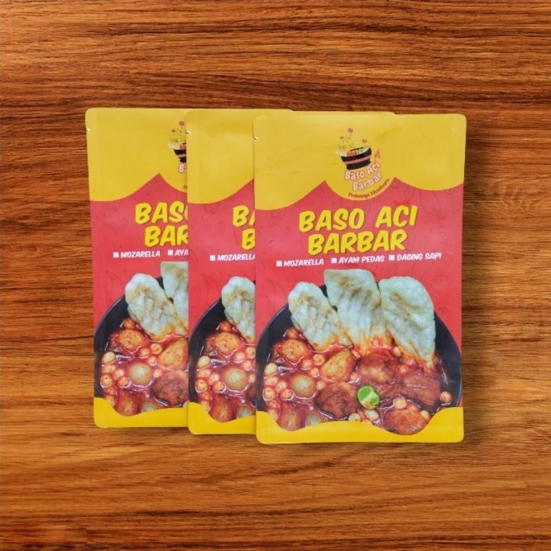 

Baso Aci Barbar Isi Daging Sapi Paket Hemat 3 Bungkus