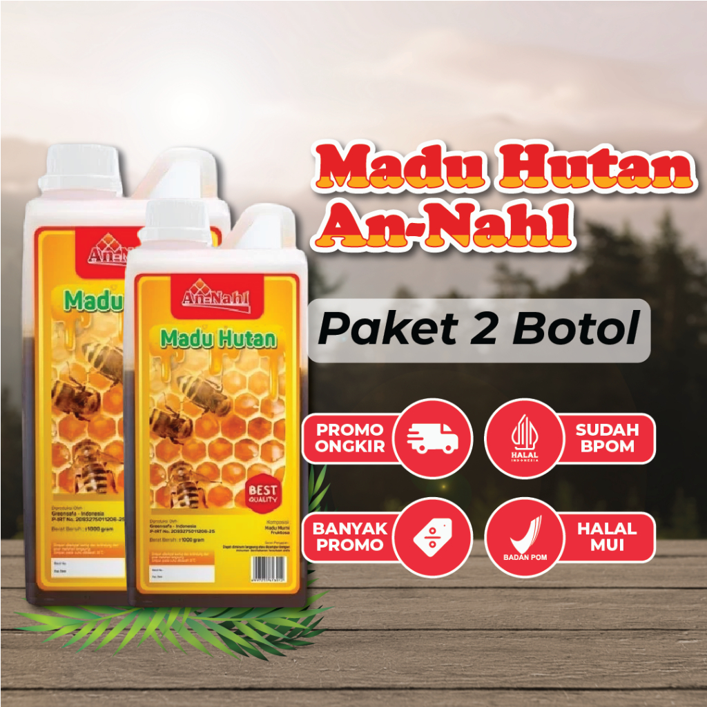 

Madu Hutan An-Nahl 2 Kg Tanpa Campuran Air 100%