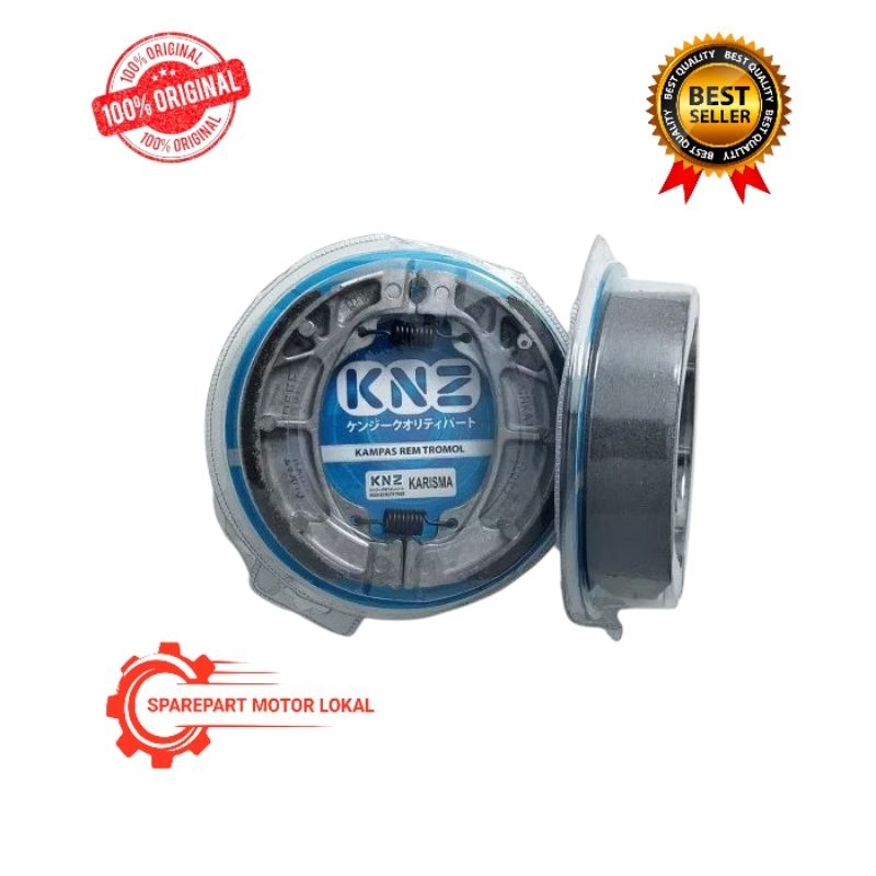 KAMPAS REM TROMOL BELAKANG KARISMA SUPRA X 125 FIT NEW ORIGINAL KNZ
