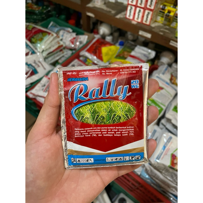HERBISIDA RALLY 20WG 5GRAM RACUN PEMBASMI RUMPUT PADI OBAT PENGENDALI GULMA PETROKIMIA