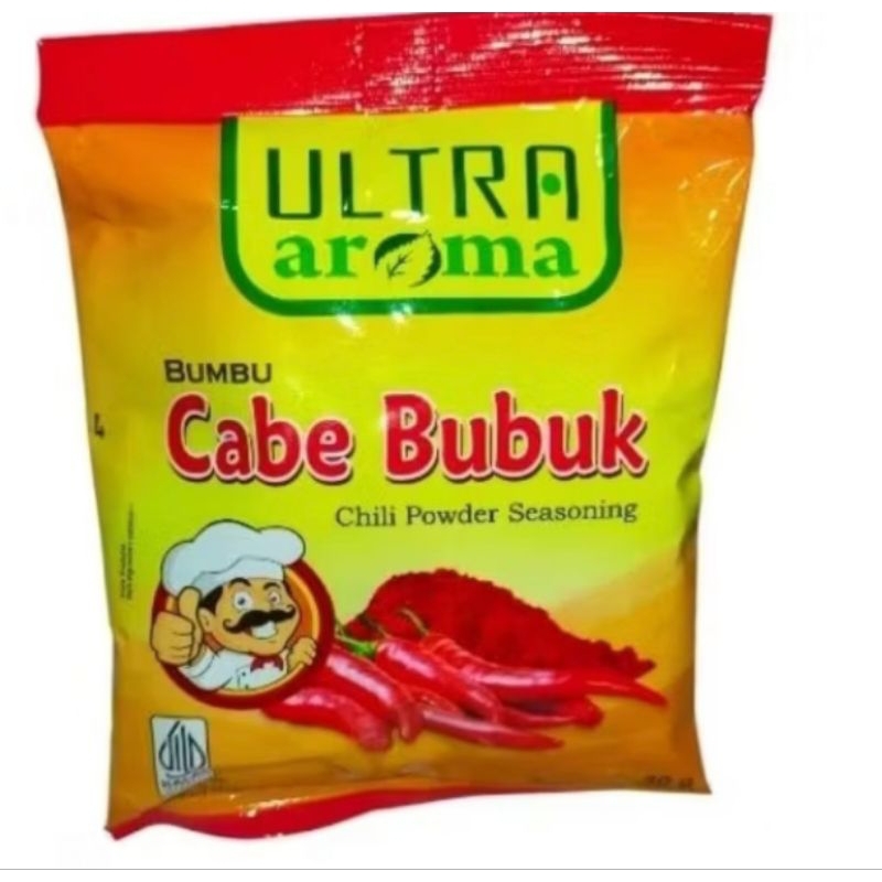 

Cabe Bubuk Ultra chili powder 50 gram
