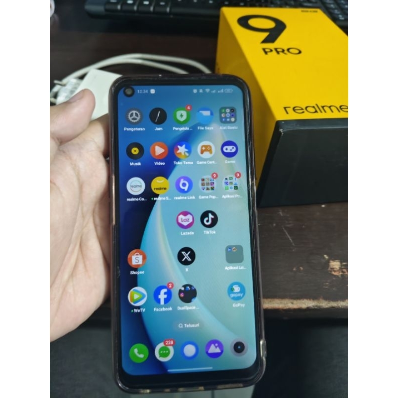 Realme 9 pro fullset Second