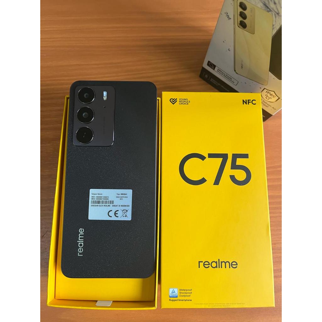 REALME C75 8/256GB SECOND FULLSET GARANSI