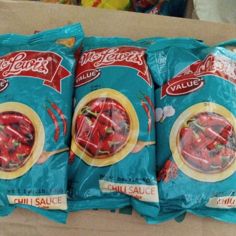 

saos cabe mc lewis 500 ml
