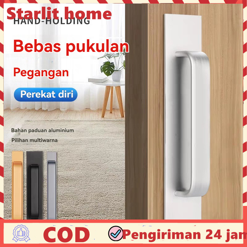 gagang handle handel tempel lemari rak laci pintu pegangan kaca jendela geser RKG Tarikan Gagang Pin