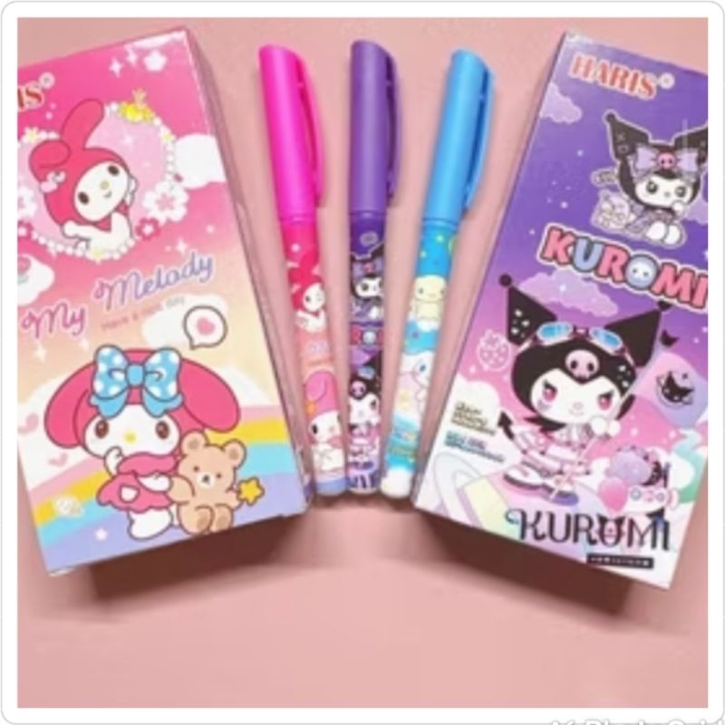 

Pulpen Sanrio fancy (1 pcs) / Pulpen gel SANRIO / Ballpen sanrio gel 0,5 mm / Pulpen Hi Tech Kenko 0,28 mm per pcs