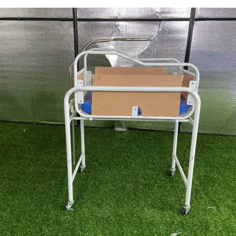 Box Bayi Besi PC - Keranjang Bayi = Tiang Kelambu PC