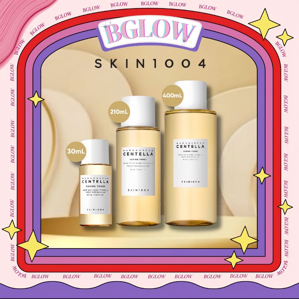 SKIN1004   CENTELLA TONER | MADAGASCAR CENTELLA Asiatica Toning Toner 400ML 210ML 30ML | TONER WAJAH