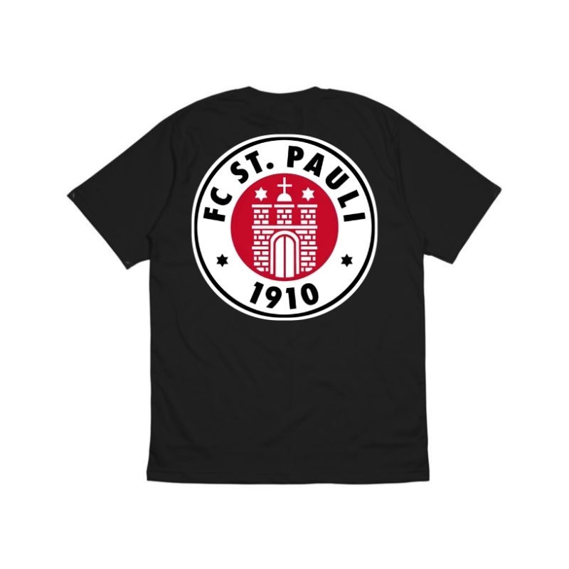 Blowest Id | T shirt ST Pauli 1910 Kaos Hitam Pria Original