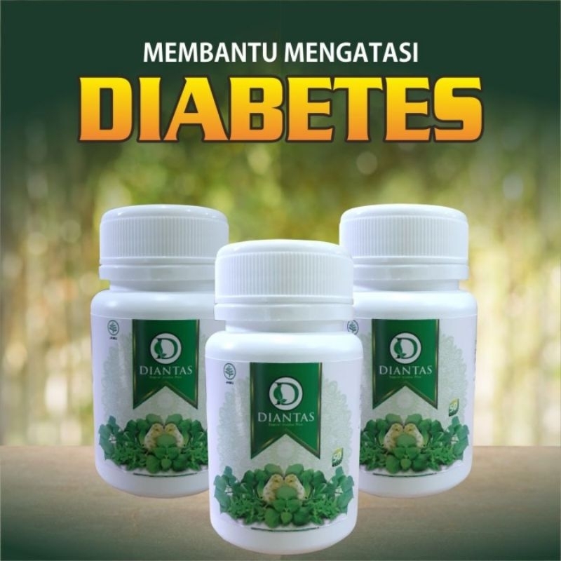 DIANTAS ( Diabetes Tuntas ) Obat Herbal Penurun Gula Darah