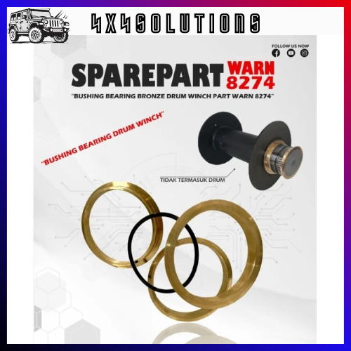 Bushing Drum Winch Part for Warn 8274 - 13000 Lbs Capacity