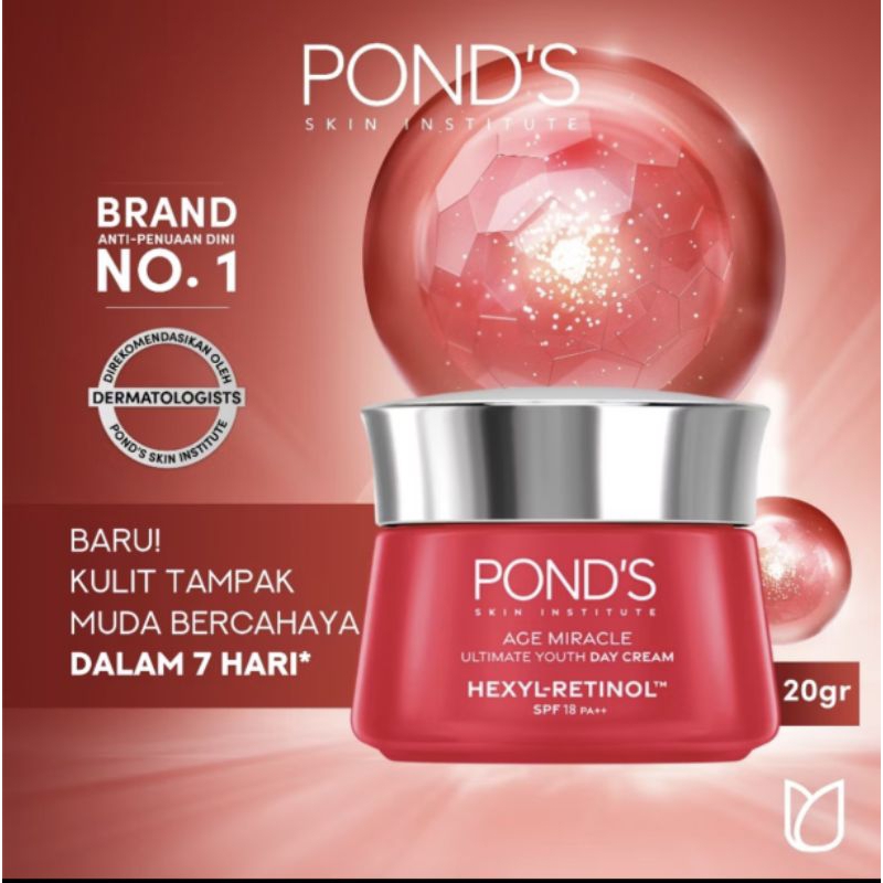 PONDS AGE MIRACLE HEXYL RETINOL DAY & NIGHT CREAM 20G
