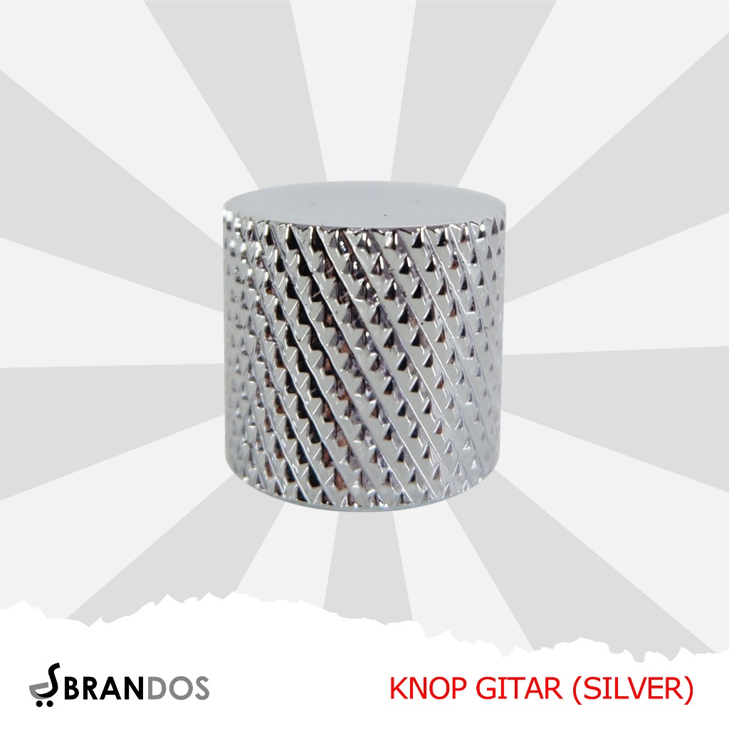 Knop Gitar Elektrik Listrik Dr. Parts Besi Electric Guitar Tube Knob KG-07