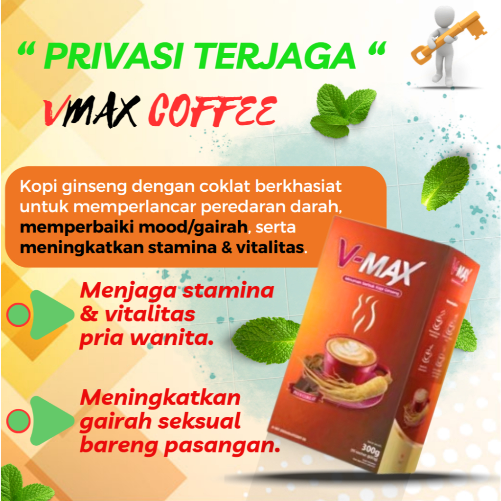 

Kopi G MAX Ginseng Rasa Coklat Alami Kuat Berstamina