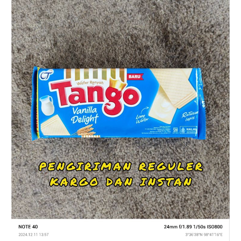 

TANGO WAFER LONG VANILLA MILK 110gr