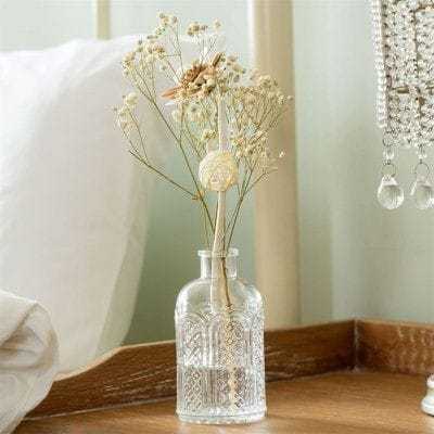 Vas Kaca Korea Vas Bunga Vas Kaca Ekslusif Cantik Vas Kaca Kecil Vas Kaca Krystal