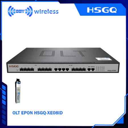 PAKET HSGQ XE08ID OLT EPON + SFP PX20++++ 8DB