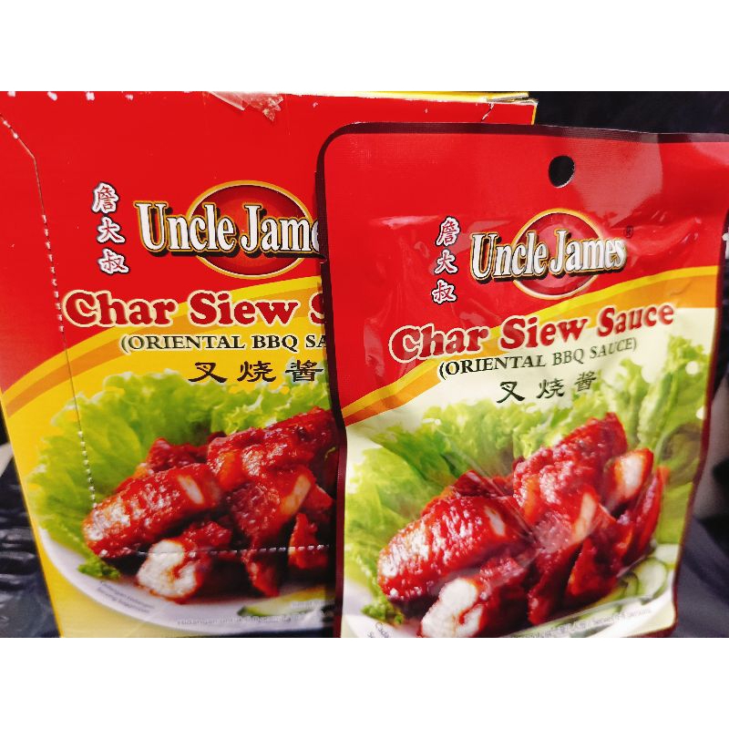 

UNCLE JAMES CHAR SIEW SAUCE 1 BOX /12 BGKS