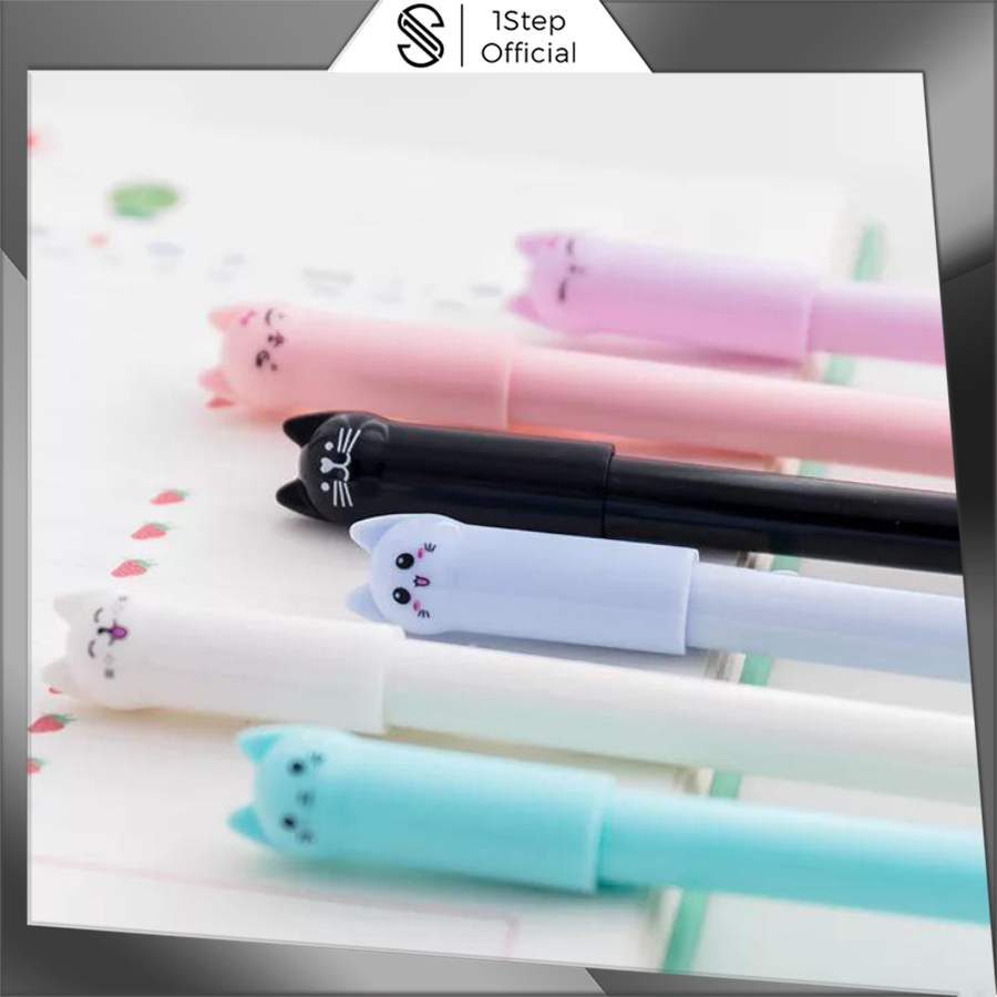

1step PULPEN KUCING MURAH 6 WARNA - PENA UNICORN BARU - PENA KARAKTER KUCING R207 R340