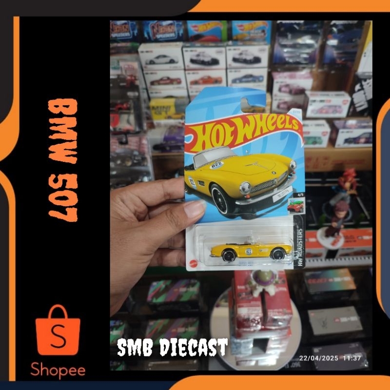 HOT WHEELS BMW 507 KUNING