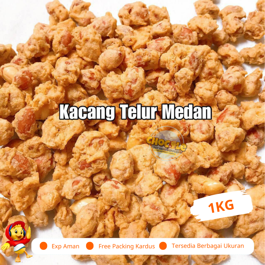 

PROMO 4.4 KACANG TELUR MEDAN 1KG || PUSAT GROSIR SNACK DAN COKLAT KILOAN ORIGINAL || AGEN SUPPLIER CEMILAN DEPOK JABODETABEK