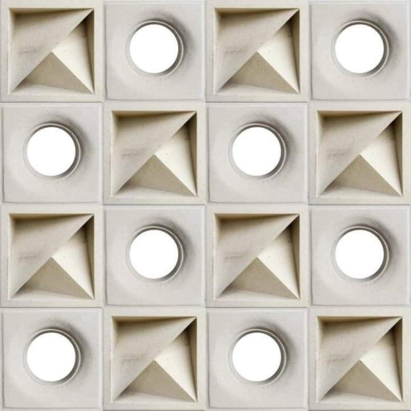 Roster beton minimalis/ventilasi udara