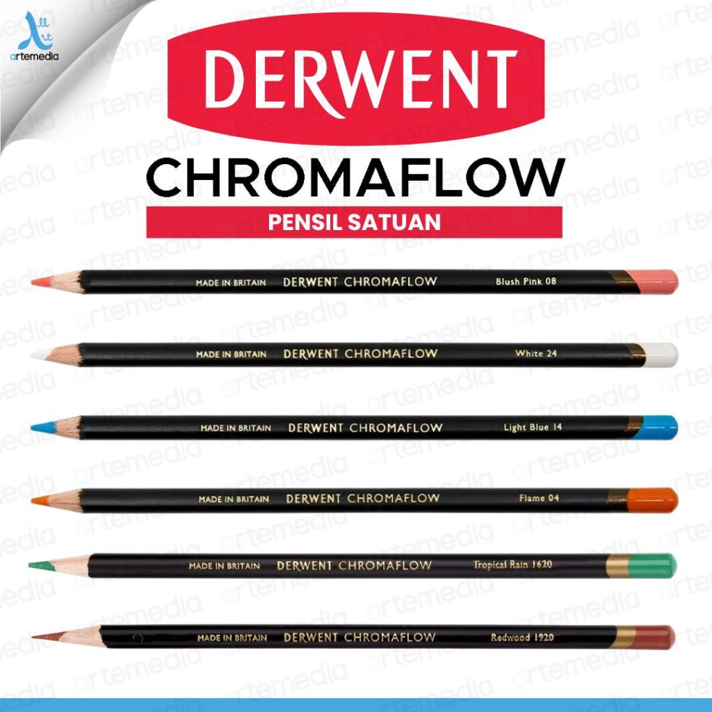 

Derwent Chromaflow Pencil Color Satuan