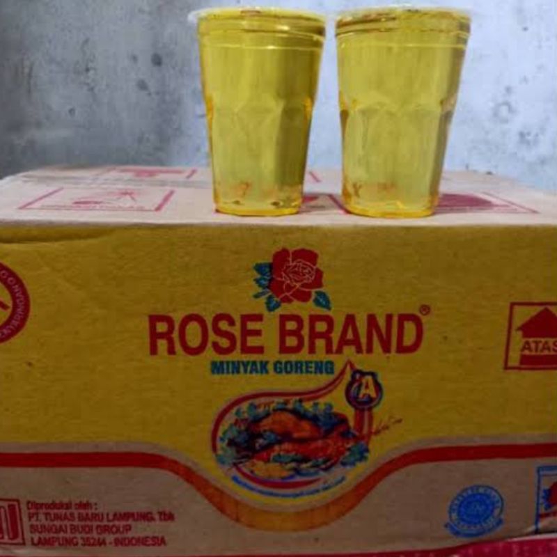 

minyak goreng gelas rose brand