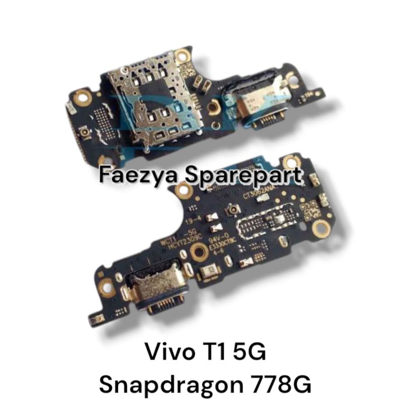 PAPAN CONNECTOR CHARGER + MIC VIVO T1 5G SNAPDRAGON 778G PAPAN CAS