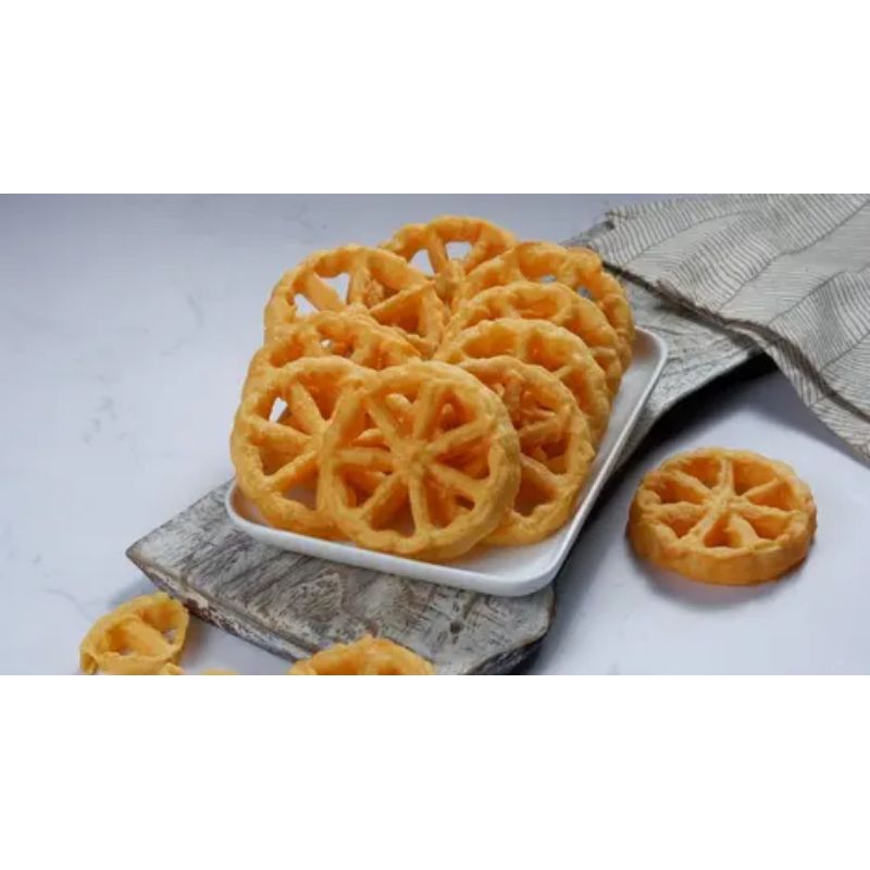 

Snack kembang goyang manis/asin 250g