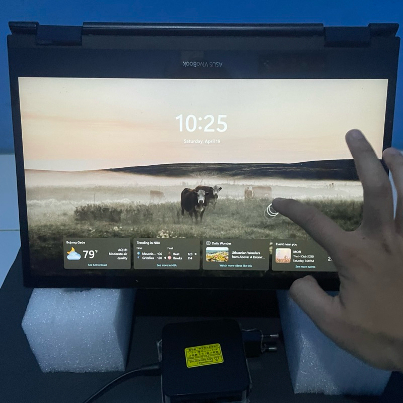 ASUS VIVOBOOK FLIP 14 TM420UA RYZEN 5 5500U RAM 20GB M.2 SSD 512GB