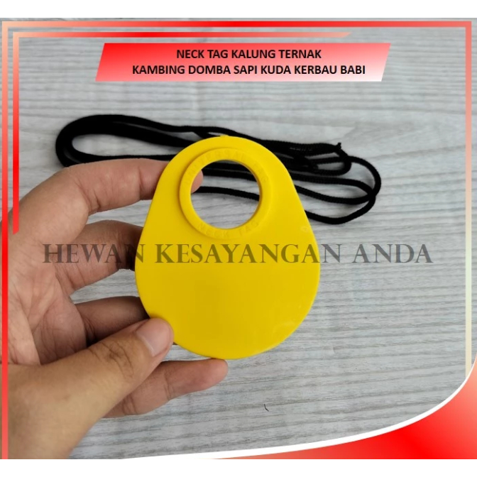 Neck Tag Kalung Ternak Kambing Domba Sapi Kuda Kerbau Babi
