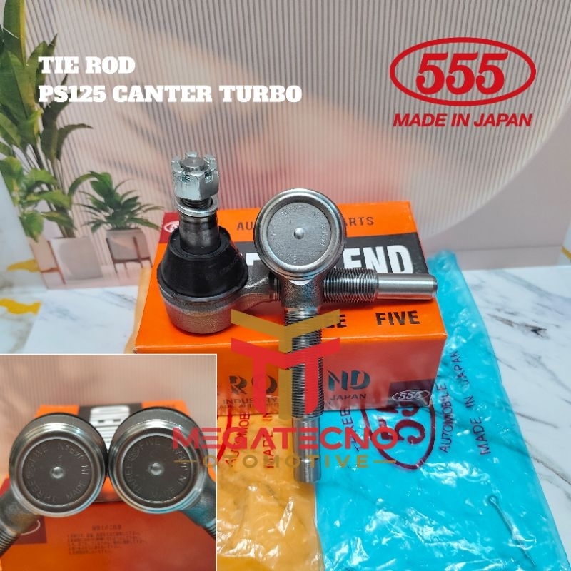 TIE ROD - TIE ROD 1SET R/L MITSUBISHI PS125 CANTER TURBO PS 125 MEREK 555 JAPAN ORIGINAL