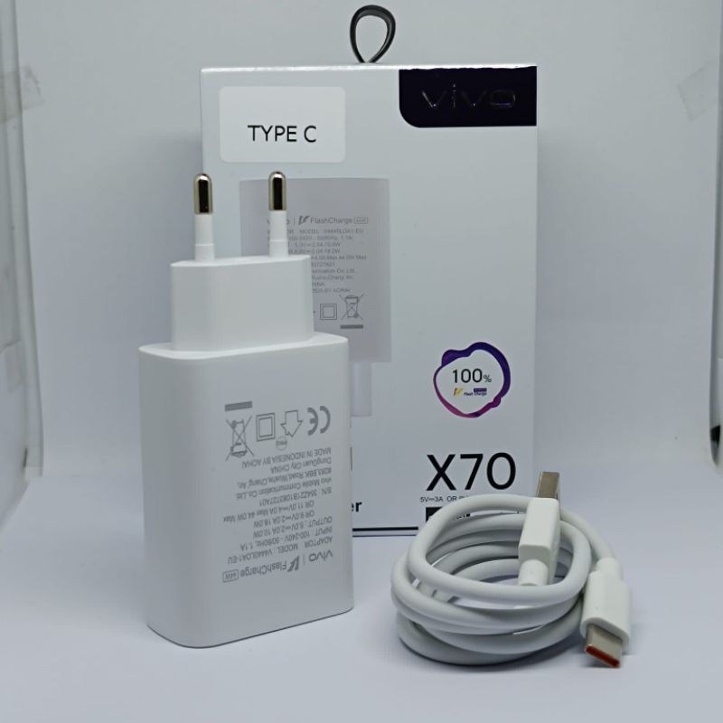 CHARGER CASAN VIVO Y30 Y30I Y50 FAST CARGING X70 ORIGINAL