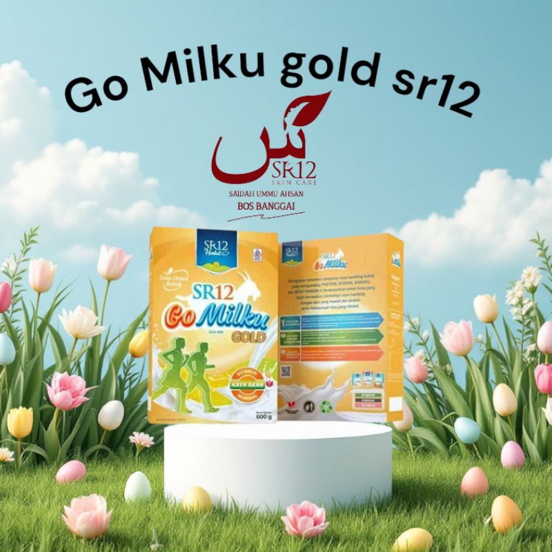 

SUSU KAMBING ETAWA SR12 600Gr| GO MILKU GOLD SR12 UNTUK KESEHATAN TULANG DAN SENDI