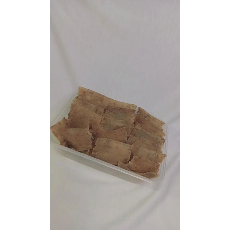 

kerupuk / keripik ketumbar mentah 500g 250g asli homemade rasa bawang gurih