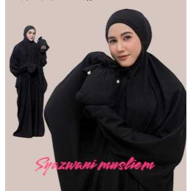 MUKENA TERUSAN  DEWASA KATUN POLOS