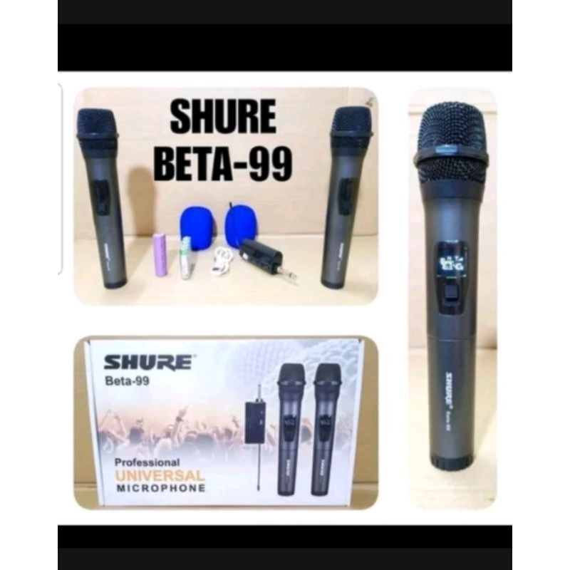 MIC WIRELESS SH BETA99 BETA 99 MICROHONE