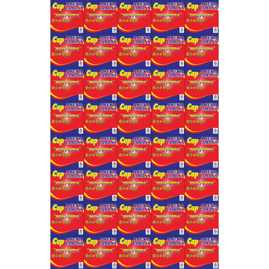 

cetak HVS label kemasan jajan murah per lembar f4