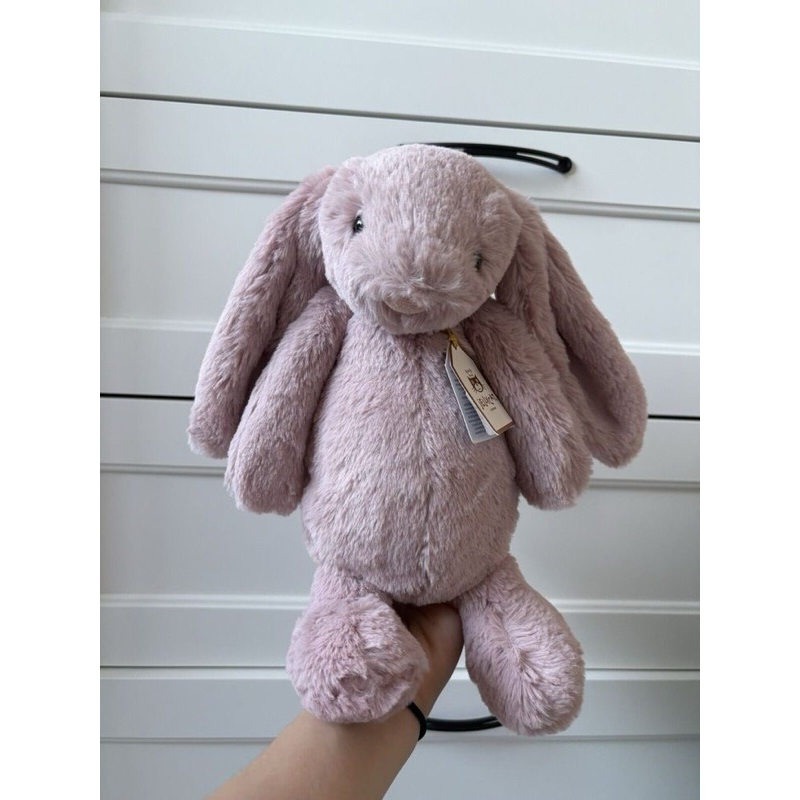Jellycat Bashful Bunny Rosa Medium Original Jellycat London