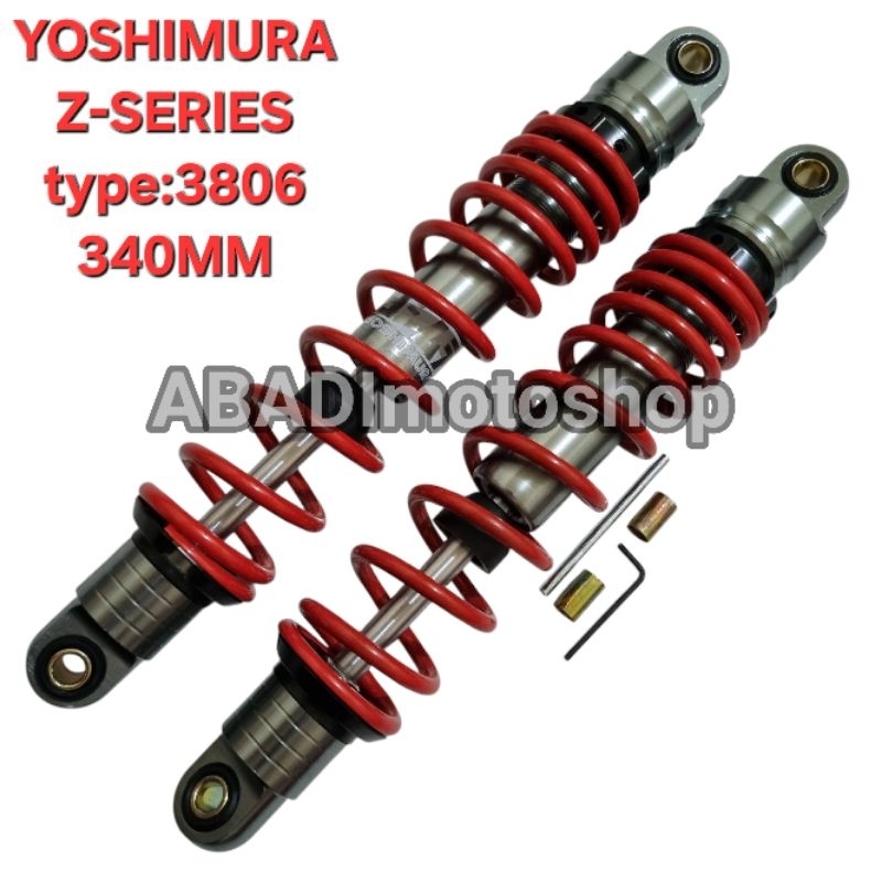SHOCK YOSHIMURA Z-SERIES(3806) 340mm Supra/ Supra 125 / Supra Fit / Kharisma / Blade /Revo & Motor L