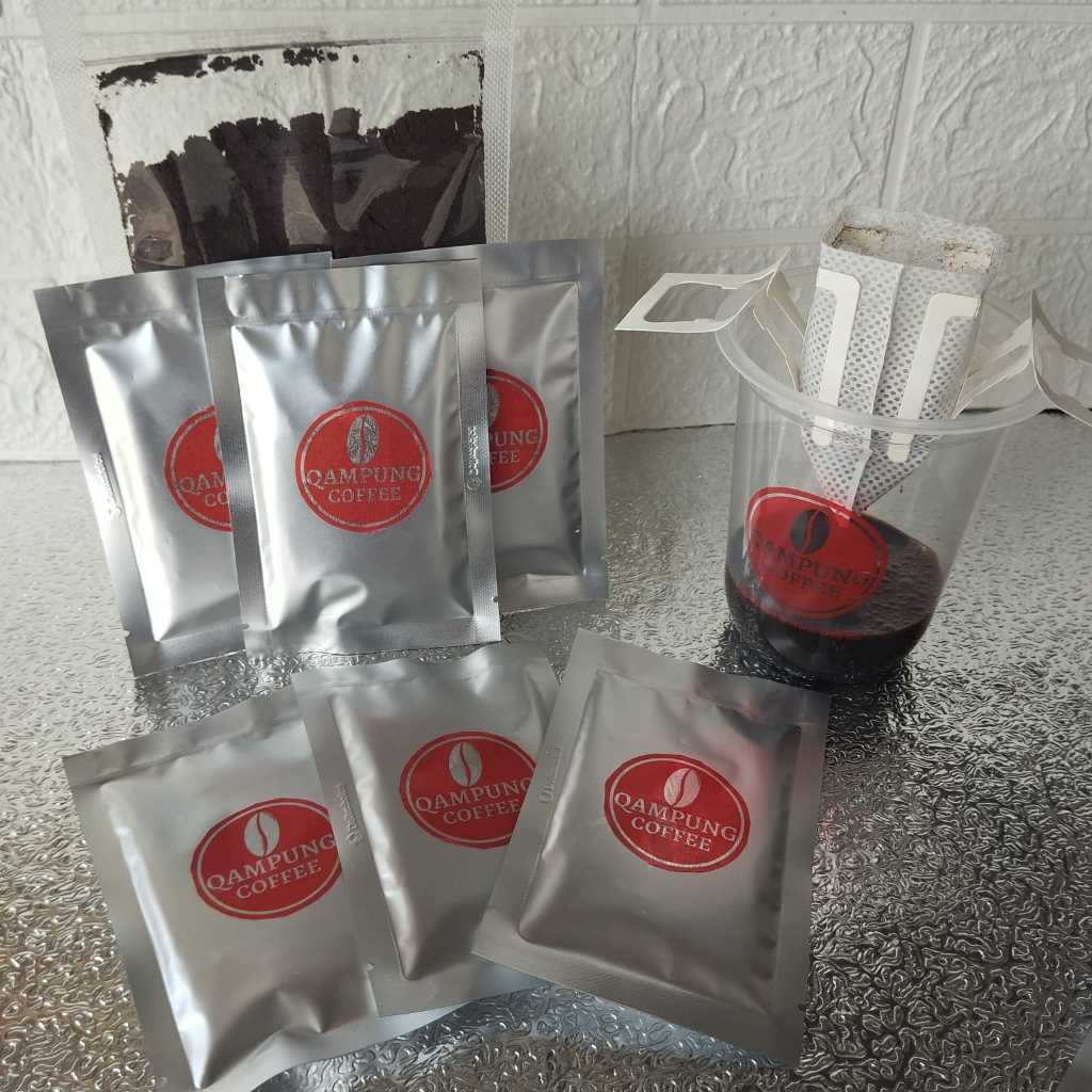 

Coffee Drip Bag Kopi Tubruk Lelet Sachet 10gr | Single Origin Robusta Premium